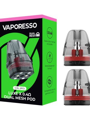 Pack de 2 Cartouches 5mL Dual Mesh Luxe X Vaporesso